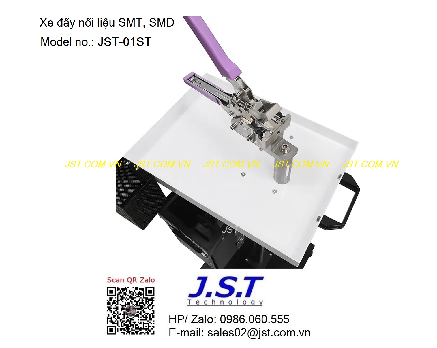 XE ĐẨY NỐI LIỆU SMT SMD AI