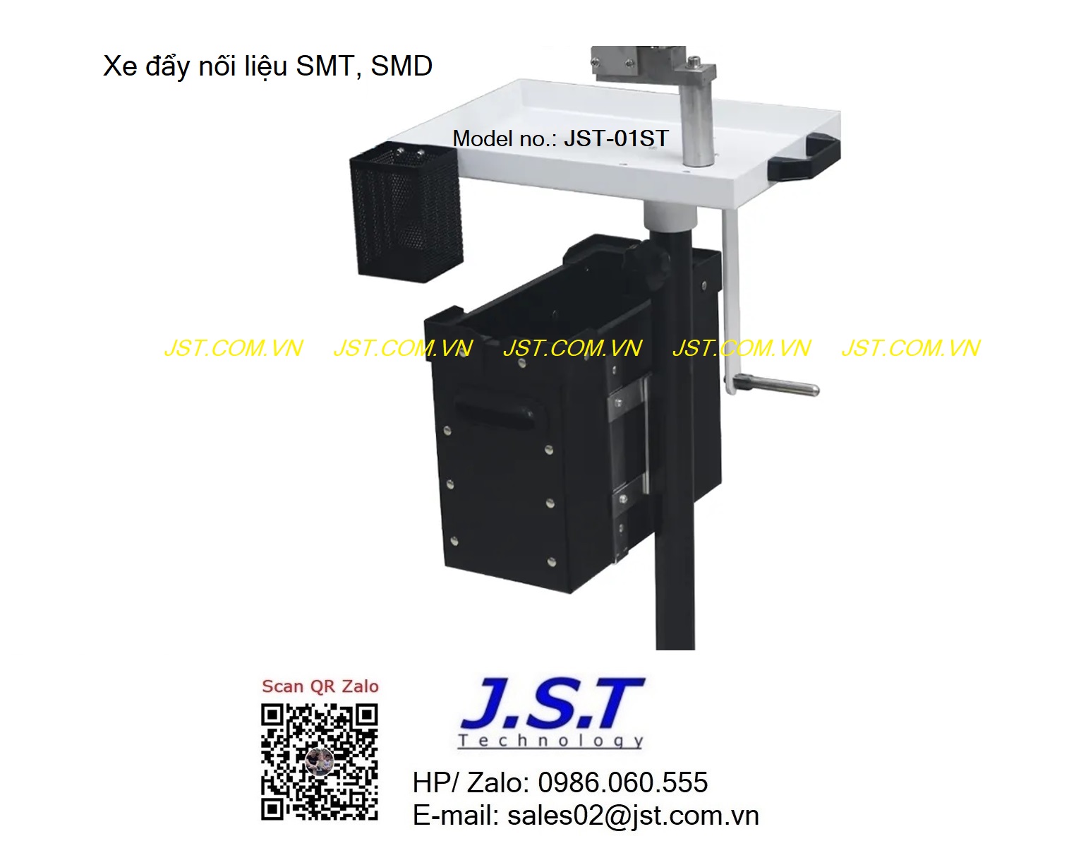 XE ĐẨY NỐI LIỆU SMT SMD AI